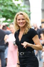 SHANTEL VANSANTEN on the Set of FBI TV Series in New York 08/02/2022