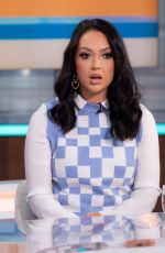 SHARON GAFFKA at Good Morning Britain TV Show in London 08/19/2022