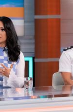 SHARON GAFFKA at Good Morning Britain TV Show in London 08/19/2022