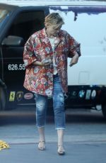 SHARON STONE Out and About in Beverly Hills 08/10/2022