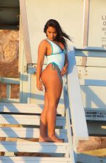 SIENNA GOMEZ in Swimsuit at a Photoshoot in Malibu 08/05/2022