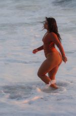 SIENNA GOMEZ in Swimsuit at a Photoshoot in Malibu 08/05/2022