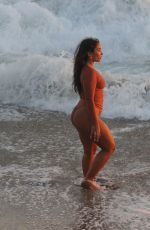 SIENNA GOMEZ in Swimsuit at a Photoshoot in Malibu 08/05/2022