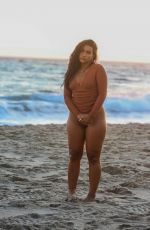 SIENNA GOMEZ in Swimsuit at a Photoshoot in Malibu 08/05/2022