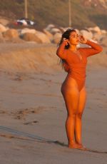 SIENNA GOMEZ in Swimsuit at a Photoshoot in Malibu 08/05/2022