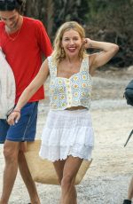 SIENNA MILLER and CARA DELEVINGNE on Vacation in Ibiza 08/18/2022