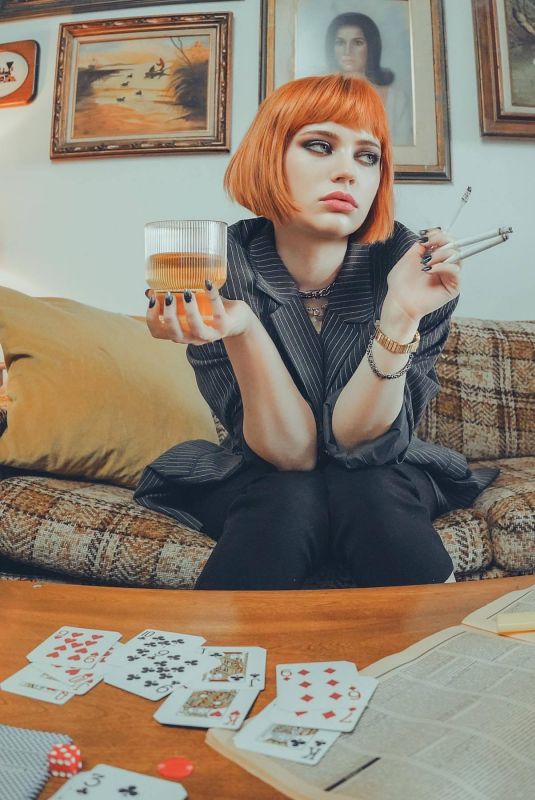 SIERRA MCCORMICK at a Photoshoot, August 2022