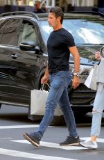 SIMONA HALEP and Patrick Mouratoglou Out Shopping in New York 08/19/2022