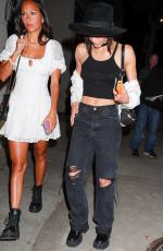 SOFIA BOUTELLA Out for Dinner with Friend at Craig