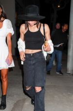 SOFIA BOUTELLA Out for Dinner with Friend at Craig