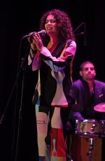 SOFIA CARSON and VALENTINA GARCIA Performs at Miami Dade College 08/11/2022
