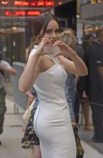 SOFIA CARSON Arrives at Good Morning America in New York 08/08/2022