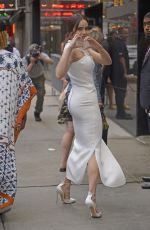 SOFIA CARSON Arrives at Good Morning America in New York 08/08/2022