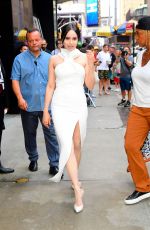 SOFIA CARSON Arrives at Good Morning America in New York 08/08/2022