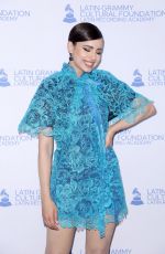 SOFIA CARSON at Latin Grammy Cultural Foundation Sofia Carson Prodigy Scholarship in Miami 08/11/2022