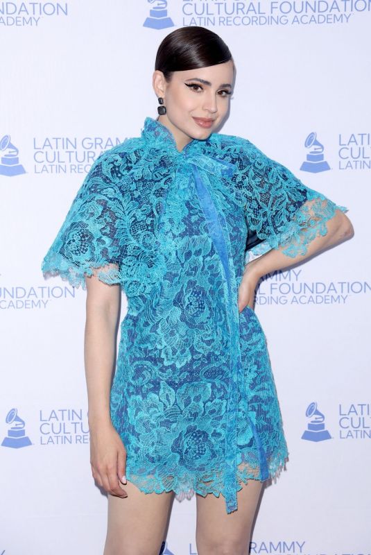 SOFIA CARSON at Latin Grammy Cultural Foundation Sofia Carson Prodigy Scholarship in Miami 08/11/2022