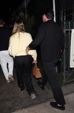 SOFIA RICHIE and Elliot Grainge Out for Dinner at Giorgio Baldi in Santa Monica 08/12/2022