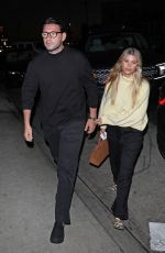 SOFIA RICHIE and Elliot Grainge Out for Dinner at Giorgio Baldi in Santa Monica 08/12/2022