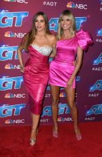 SOFIA VERGARA and HEIDI KLUM at America