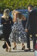 SOFIA VERGARA Arrives at Sarah Hyland