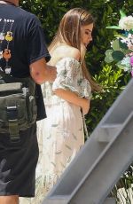 SOFIA VERGARA Arrives on the Set of America