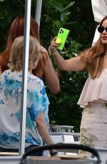 SOFIA VERGARA Out for Lunch with Family and Friends in Miami 08/05/2022