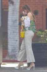SOFIA VERGARA Out Shopping with Her Doggy at XIV Karats in Beverly Hills 08/01/2022