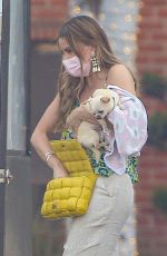SOFIA VERGARA Out Shopping with Her Doggy at XIV Karats in Beverly Hills 08/01/2022
