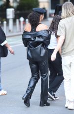SOFIA WYLIE on the Set of a Photoshoot in New York 08/16/2022