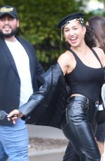 SOFIA WYLIE on the Set of a Photoshoot in New York 08/16/2022