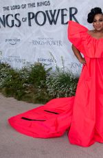 SOPHIA NOMVETE at The Lord Of The Rings: The Rings Of Power Premiere in London 08/30/2022