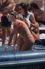 SOPHIE HERMAN in Bikini at a Beach in Formentera 08/20/2022