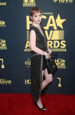 SOPHIE THATCHER at 2nd Annual HCA TV Aards in Los Angeles 08/13/2022
