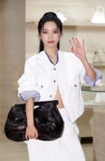 SOYEON at Maison Margiela Boutique Reopening in Seoul 07/30/2022