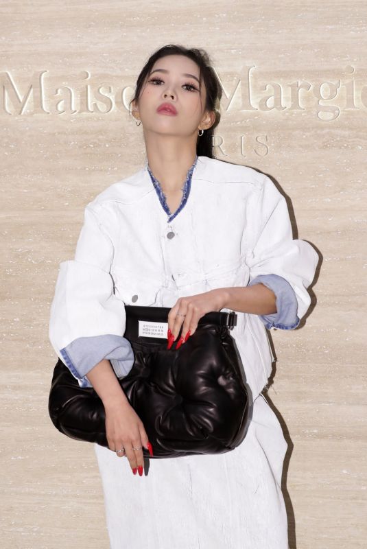 SOYEON at Maison Margiela Boutique Reopening in Seoul 07/30/2022