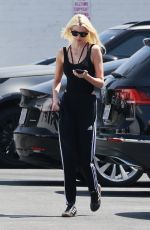 STELLA AMXWELL Out for Coffee in Los Feliz 08/29/2022