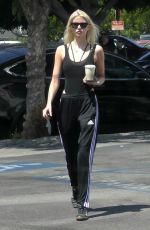 STELLA AMXWELL Out for Coffee in Los Feliz 08/29/2022