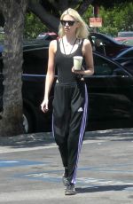 STELLA AMXWELL Out for Coffee in Los Feliz 08/29/2022
