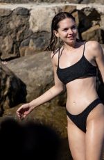 STELLA BANDERAS in Bikini at a Beach in Nerano 08/16/2022