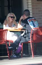 STELLA MAXWELL Put on Early Dinner with a Friend at Little Dom