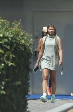 STORM REID Leaves Her Home in Los Angeles 08/09/2022