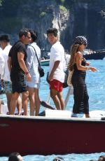 TERESA GIUDICE and Luis Ruelas on Vacation on Amalfi Coast 08/20/2022
