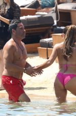 TERESA GIUDICE in Bikini and Luis Ruelas in Mykonos 08/18/2022