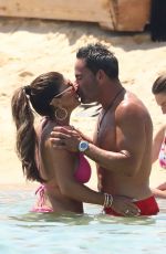 TERESA GIUDICE in Bikini and Luis Ruelas in Mykonos 08/18/2022