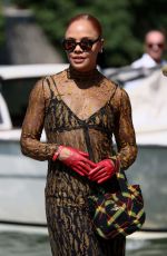 TESSA THOMPSON Arrives at 79th Venice International Film Festival 08/30/2022