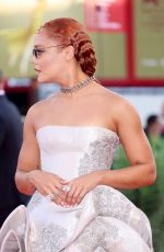 TESSA THOMPSON at White Noise Premiere and Opening Ceremony at 79th Venice International Film Festival 08/31/2022