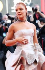 TESSA THOMPSON at White Noise Premiere and Opening Ceremony at 79th Venice International Film Festival 08/31/2022