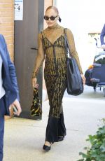 TESSA THOMPSON Leaves Excelsior Hotel in Venice 08/30/2022