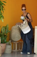 TESSA THOMPSON Out Shopping for Home Goods in Los Angeles 08/18/2022