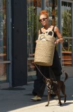 TESSA THOMPSON Out Shopping for Home Goods in Los Angeles 08/18/2022